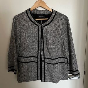 Lafayette 148 NY woven jacket blazer
